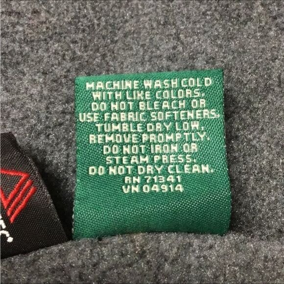 LLBean Unisex Polartec Fleece Scarf, Blue-Gray, OSFA - Picture 7 of 7